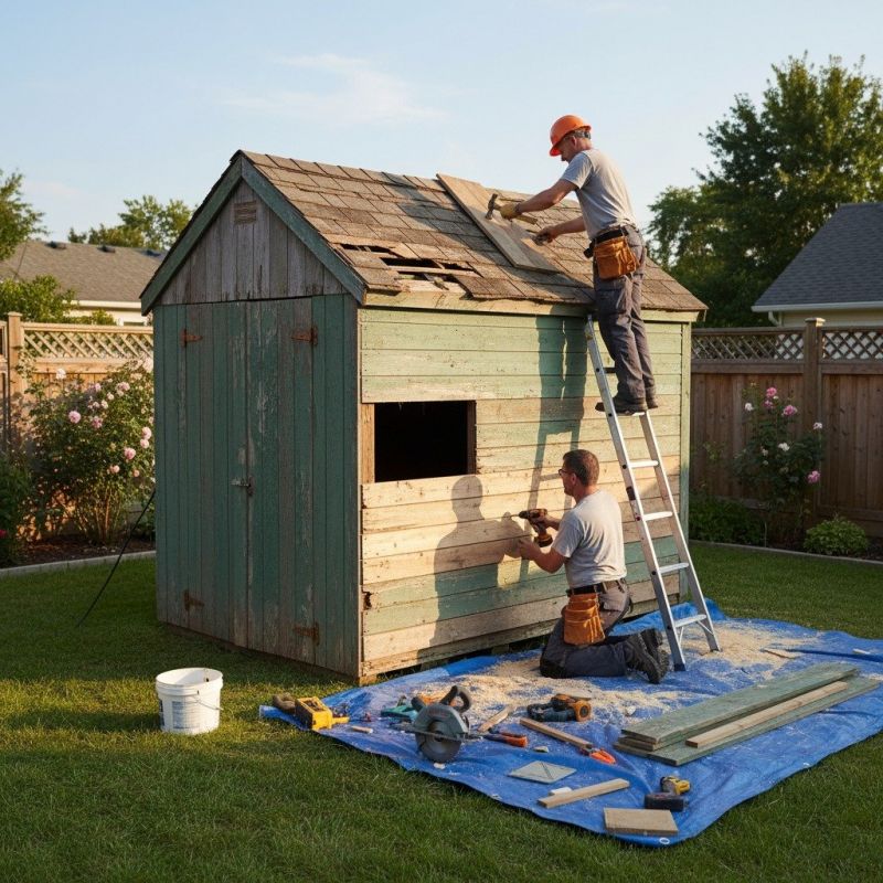 Barn Siding Repair in Wilmington, NC