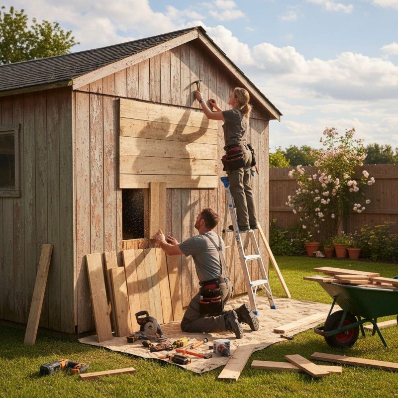 Wooden Structure Repair in Alpharetta, GA